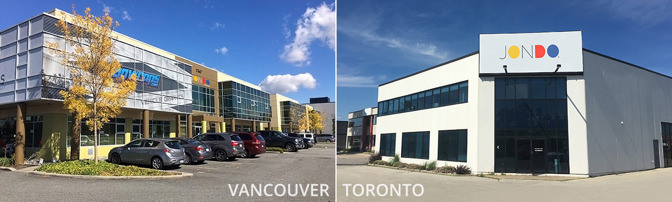 Vancouver Toronto Canada Facilities | JONDO